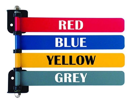 Omnimed Exam Room Signal Flag Wall Mount 4-Flag 4 Inch - M-1103431-2864 - Each