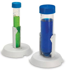 Market Lab Inc Conical Tube Tube Holder Single Place 15 / 50 mL Tube Size Gray 2-1/2 Inch High X 3 Inch Diameter