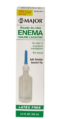 Major Pharmaceuticals Enema Major® 4.5 oz 19 Gram - 7 Gram Strength Monobasic Sodium Phosphate / Dibasic Sodium Phosphate