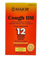 Major Pharmaceuticals Cold and Cough Relief Major® 30 mg / 5 mL Strength Liquid 3 oz.