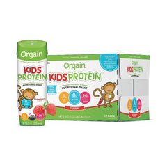 Orgain Inc Pediatric Oral Supplement Orgain® Kids® Protein Organic Nutritional Shake Strawberry Flavor 8.25 oz. Carton Ready to Use