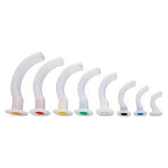 Tri-Anim Health Services AIRWAY, GUEDEL W/BUILT-IN BITEBLOCK BLU INF SZ0 50MM (10/PK