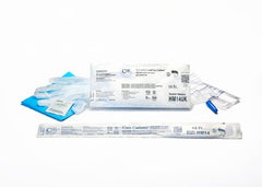 Cure Medical Intermittentent Catheter Kit Cure Catheter™ U-Shape Straight Tip 14 Fr. Hydrophilic Coated PVC
