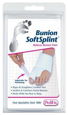 Pedifix Bunion Splint Bunion SoftSplint™ Small Strap Female 4 to 7 Right Foot