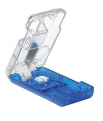 Apothecary Products Pill Cutter Hand Operated Blue / Clear
