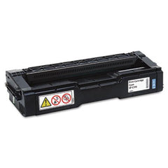 Ricoh® 406476 High-Yield Toner, 6,000 Page-Yield, Cyan