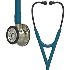 3M Cardiology Stethoscope 3M™ Littmann® Caribbean Blue 2-Tube 27 Inch Tube Double-Sided Chestpiece