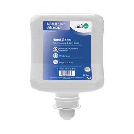 SC Johnson Professional USA Inc Antimicrobial Soap Kindest Kare® Advanced Foaming 1,000 mL Dispenser Refill Bottle Unscented