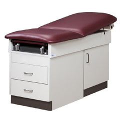 Clinton Industries TABLE, EXAM FAMILY PRACTICE DARK CHERRY/COUNTRY MIST