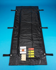 Busse Hospital Disposables Post Mortem Bag with Handles Disaster 34 W X 96 L Inch Bariatric PVC Zipper Closure, Envelope Style