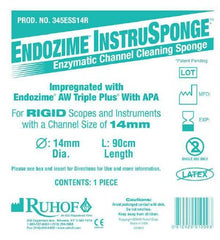 Ruhof Healthcare Instrument Cleaning Sponge Endozime® InstruSponge™ - M-1107440-3284 - Case of 100