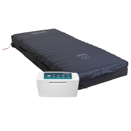 Proactive Medical Products LLC Bed Mattress The Protekt® Aire 5000DX Alternating Pressure / Low Air Loss 36 X 80 X 8 Inch