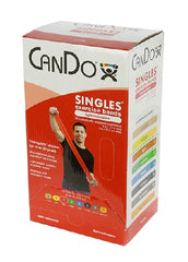 Fabrication Enterprises Exercise Resistance Band CanDo® Red 5 Inch X 5 Foot Light Resistance