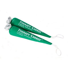 Patterson Medical Supply Hand Contracture Orthosis Original Carrot Carrot Shape Cotton / Wool Fleece Left or Right Hand Green Large