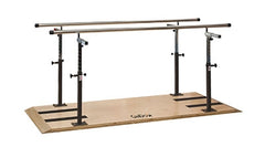 Fabrication Enterprises Parallel Bars CanDo® Stainless Steel Adjustable Handrails 144 X 26 X 18 Inch