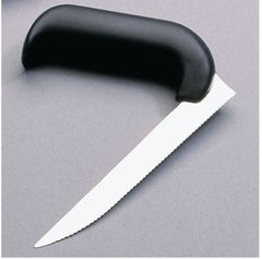 Patterson Medical Supply Knife Angled Silver / Black Stainless Steel