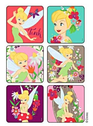 Medibadge Disney® 75 per Unit Tinker Bell Sticker