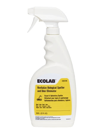 Ecolab Carpet / Fabric Deodorizer Revitalize™ Liquid 22 oz. Pump Bottle Unscented - M-1108583-1771 - Case of 4