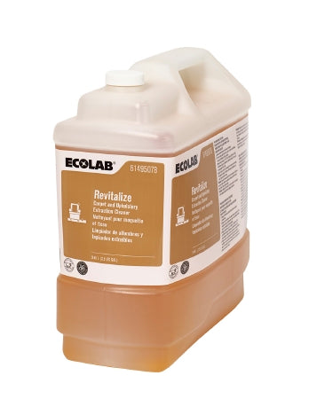 Ecolab Carpet Cleaner Revitalize™ Liquid 2.5 gal. Jug Mild Scent - M-1108587-2139 - Each
