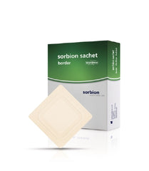 BSN Medical Hydroactive Wound Dressing Cutimed® Sorbion® Sachet Border Cellulose / Gel Forming Polymer 6 X 6 Inch