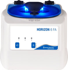 Drucker Benchtop Centrifuge Horizon Series 6 Place Fixed Angle Rotor 3,900 RPM Max Speed, 1,850xG Max RCF