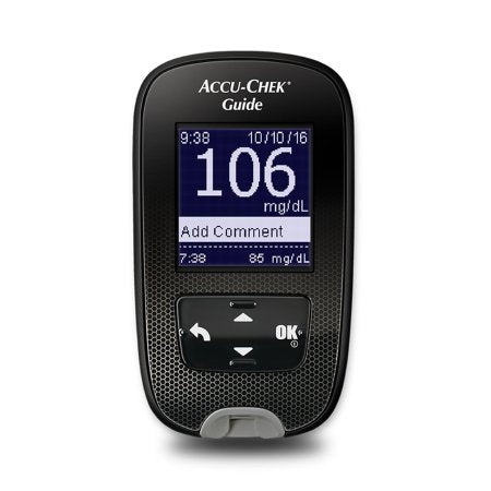 Roche Diabetes Care Blood Glucose Meter Accu-Chek® Guide 4 Second Results