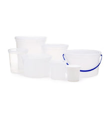 StatLab Medical Products Specimen Container 3-1/2 X 3-3/4 Inch HDPE 473 mL (16 oz.) Snap-On Lid Unprinted NonSterile