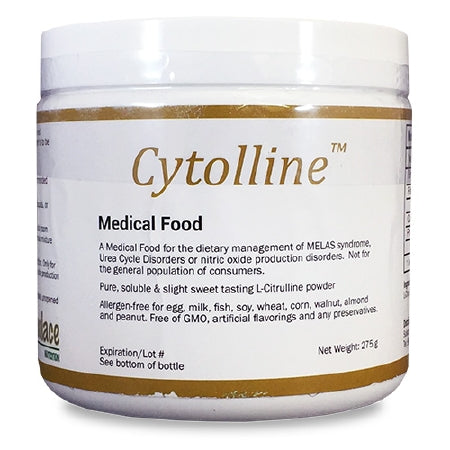 Solace Nutrition Oral Supplement Cytolline® Unflavored Powder 275 Gram Jar