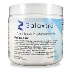 Solace Nutrition CDG Oral Supplement Galaxtra Unflavored 375 Gram Jar Powder