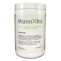 Solace Nutrition CDG Oral Supplement / Tube Feeding Formula MannXtra Unflavored 300 Gram Can Powder