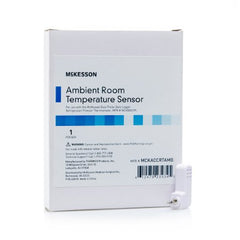 Ambient Room Temperature Sensor McKesson Temperature Range: 32-122ºF (0-50ºC) For use with the McKesson Dual Probe Data Logger Refrigerator/ Freezer Thermometer, MFR # MCK80022P