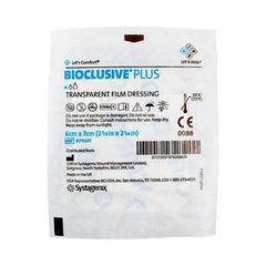 Systagenix Wound Management Transparent Film Dressing Bioclusive® Plus Rectangle 2-3/8 X 2-3/4 Inch 2 Tab Delivery Without Label Sterile