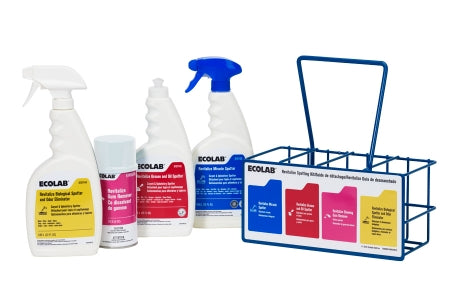 Ecolab Carpet Spot Cleaner Kit Revitalize™ Liquid 22 oz. / 5 oz. Can / Pump Bottle Scented - M-1110674-2832 - Kit of 1