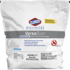 The Clorox Company Clorox Healthcare® VersaSure™ Surface Disinfectant Refill Premoistened Wipe 110 Count Pouch Disposable Scented NonSterile - M-1110731-2715 - Case of 2