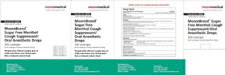 Cold and Cough Relief McKesson Brand 7.6 mg Strength Lozenge 300 per Box