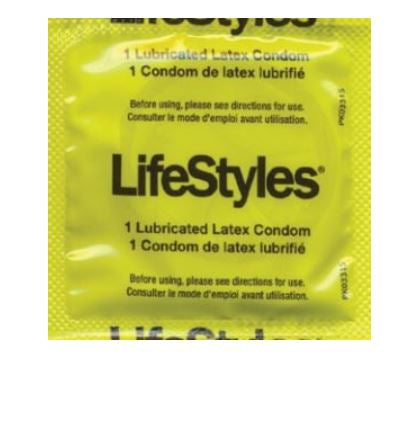 Total Access Group Condom Lifestyles® Lubricated One Size Fits Most 1,000 per Case