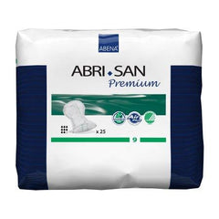 Abena North America Incontinence Liner Abri-San™ Premium 28 Inch Length Moderate Absorbency Fluff / Polymer Core Level 9 Adult Unisex Disposable - M-1111887-4053 - Bag of 25