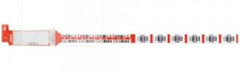 Precision Dynamics Identification Wristband Securline® Bloodband Permanent Snap Barcode - M-1111983-2326 - Box of 150