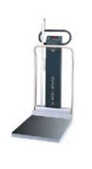 Welch Allyn Bariatric Floor Scale Digital Display 1000 lbs. / 474 kg Capacity Chrome Battery Operated