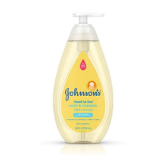 Baby Soap Johnson's® Head-To-Toe® Liquid 16.9 oz. Bottle Floral Scent