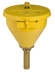 Fisher Scientific Funnel Justrite™ Large Drum Steel 2.6 gal. Capacity