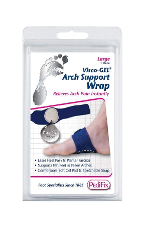Pedifix Arch Support Wrap Visco-GEL® Large Hook and Loop Closure Left or Right Foot