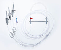 ICU Medical TRANSFER SET, TRIPLE LEAD W/3 CLAMP LL 132" (25/CS) - M-1112181-2614 - Case of 25