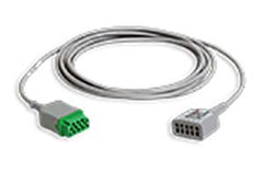 GE Healthcare ECG Trunk Cable 3/5 Lead Connector AHA, 3.6m / 12 Foot For use With ECG Monitors