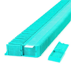 Simport Scientific Biopsy Cassette Unisette™ Acetal Aqua