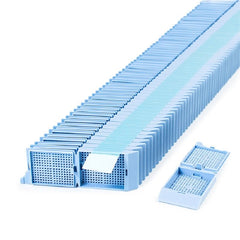 Simport Scientific Biopsy Cassette Unisette™ Acetal Blue