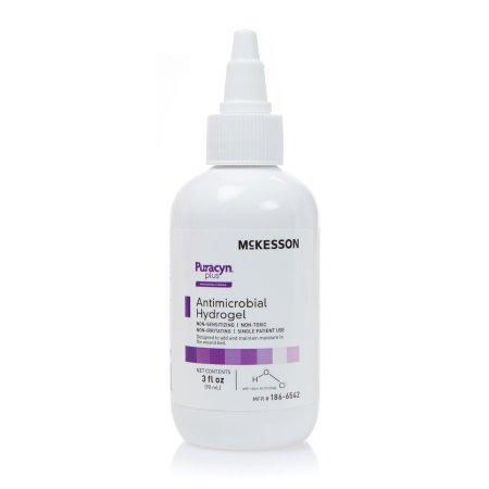 Antimicrobial Hydrogel McKesson Puracyn® Plus Professional 3 oz. NonSterile