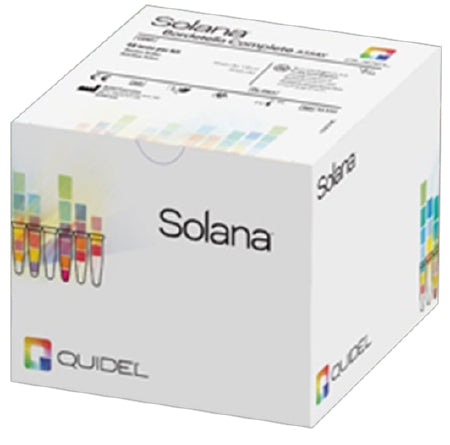Quidel Rapid Test Kit Solana® Bordatella Molecular Diagnostic Bordetella Complete Nasopharyngeal Swab Sample 48 Tests