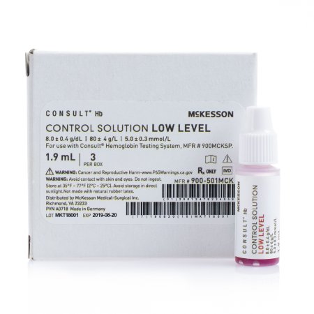 Control Consult™ Hb Hemoglobin Low Level 3 X 1.9 mL