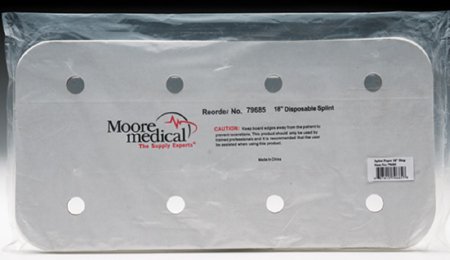 McKesson General Purpose Splint Padded Splint Paper / Foam White 9 X 12 Inch